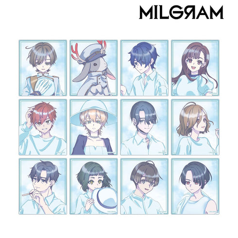 『MILGRAM -ミルグラム-』描き下ろし 潮風のあしあとver. トレーディングアクリルカード(単位/BOX)