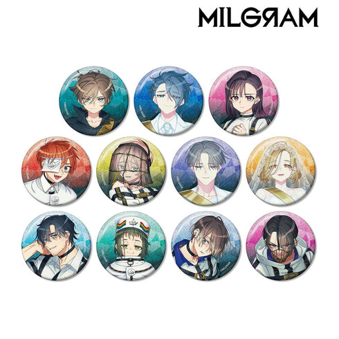 《MILGRAM -米尔格拉姆-》闪粉收藏徽章 vol.3(单位/盒)