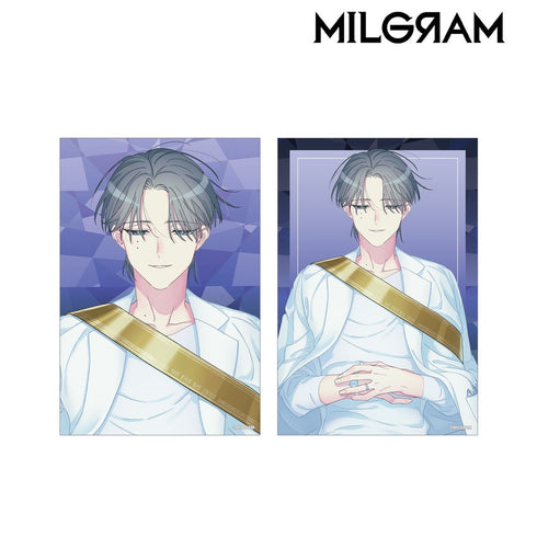 《MILGRAM -米爾格拉姆-》志道 透明卡片2張組