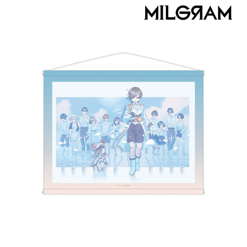『MILGRAM -ミルグラム-』描き下ろし 潮風のあしあとver. B2タペストリー