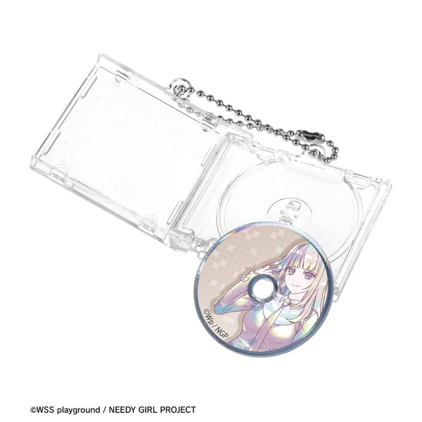 『NEEDY GIRL OVERDOSE』かちぇ Ani-Art KAWAII label CDジャケット型キーホルダー