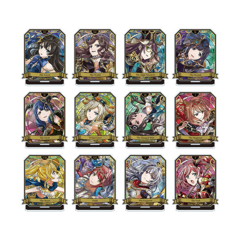 "Shoujo☆Kageki Revue Starlight" Trading Card Set: Aure Glass Acrylic Stand Ver. B (Unit/BOX)