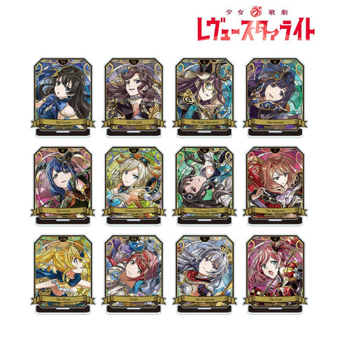 "Shoujo☆Kageki Revue Starlight" Trading Card Set: Aure Glass Acrylic Stand Ver. B (Unit/BOX)