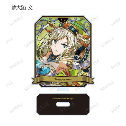 "Shoujo☆Kageki Revue Starlight" Trading Card Set: Aure Glass Acrylic Stand Ver. B (Unit/BOX)