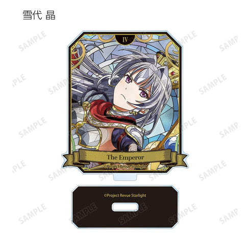 "Shoujo☆Kageki Revue Starlight" Trading Card Set: Aure Glass Acrylic Stand Ver. B (Unit/BOX)