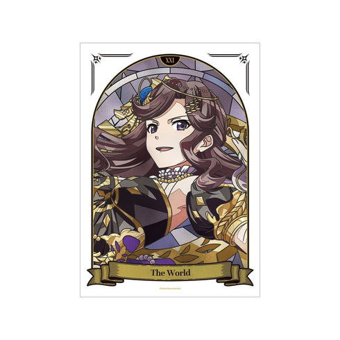 "Shoujo☆Kageki Revue Starlight" Maya Tenjou Aure Glass A3 Matte Poster