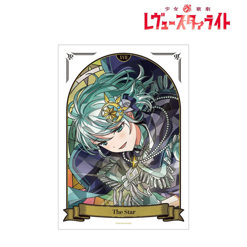 『少女☆歌劇 レヴュースタァライト』西野 える Aure Glass A3マットポスター