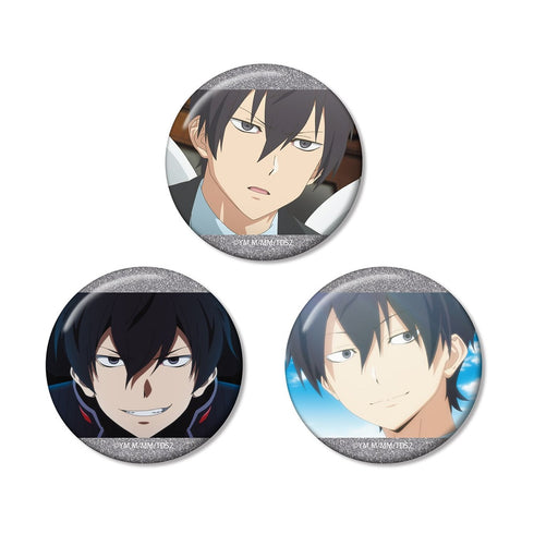 "The Otome Game World Is a Harsh Place for Extras 2" - Rion: Scene-Specific Glitter Pin Set (3-Piece Set)