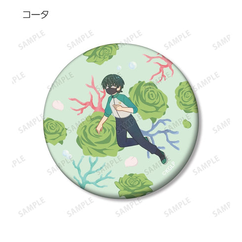 『さよならララ』トレーディング Botania マット缶バッジ(単位/BOX)