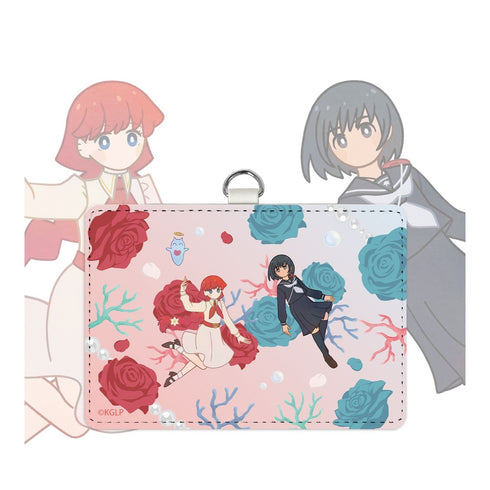 『さよならララ』ララ&大津茉里 Botania ネックストラップ付き2ポケットパスケース