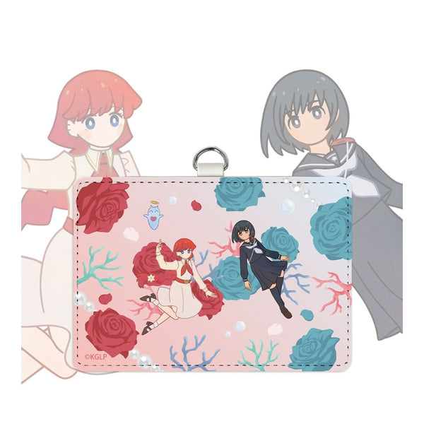 『さよならララ』ララ&大津茉里 Botania ネックストラップ付き2ポケットパスケース