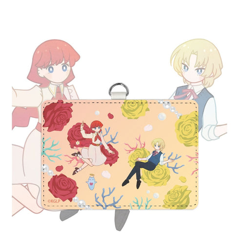 『さよならララ』ララ&秋月ルカ Botania ネックストラップ付き2ポケットパスケース