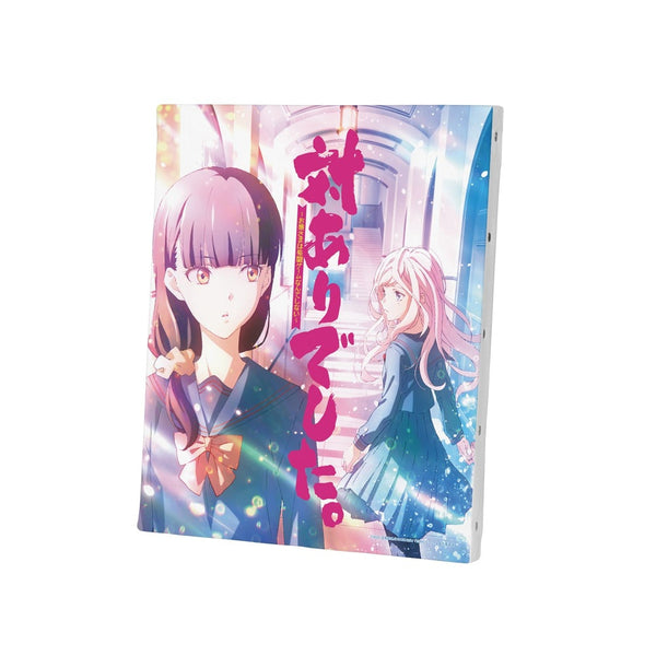 『対ありでした。~お嬢さまは格闘ゲームなんてしない~』ティザービジュアル F3号キャンバスボード