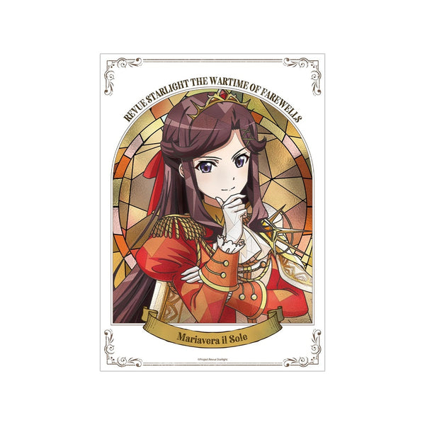 "Shoujo☆Kageki Revue Starlight" Maya Tenjou Aure Glass Series 2 A3 Matte Poster