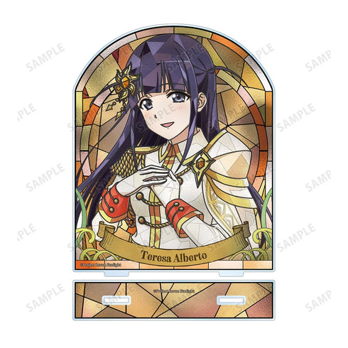 "Shoujo☆Kageki Revue Starlight" Mahiru Tsuyuzaki Aure Glass Series 2 BIG Acrylic Stand