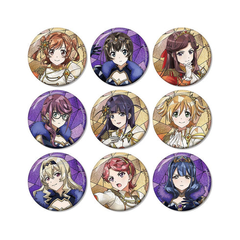『少女☆歌劇 レヴュースタァライト』トレーディング Aure Glass 第2弾 グリッター缶バッジ(単位/BOX)