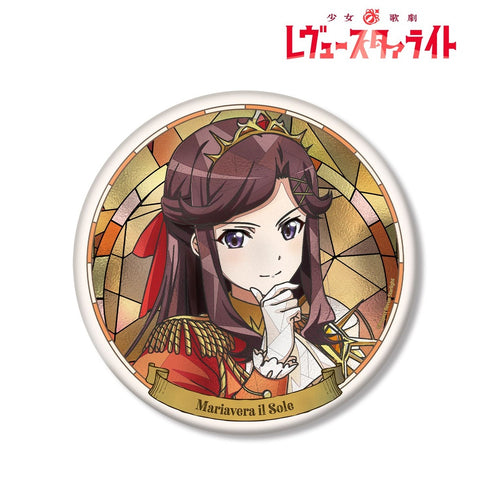 "Shoujo☆Kageki Revue Starlight" Maya Tenjou Aure Glass Series 2 BIG Pin Badge