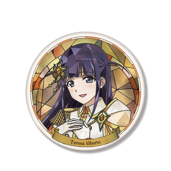 "Shoujo☆Kageki Revue Starlight" Mahiru Tsuyuzaki Aure Glass Series 2 BIG Pin Badge