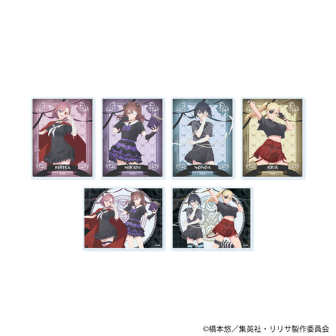 『2.5次元の誘惑』アクリルカード06/ダークネスファッションver. コンプリートセット(全6種)(描き下ろしイラスト)