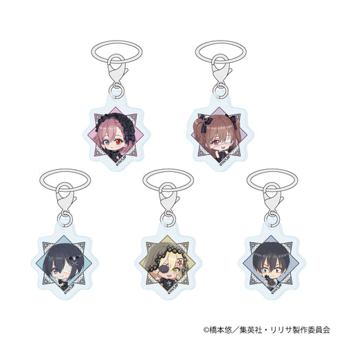 『2.5次元の誘惑』めじるしチャーム01/ダークネスファッションver. コンプリートセット(全5種)(ミニキャライラスト)