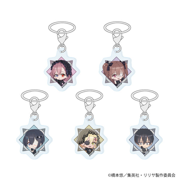 『2.5次元の誘惑』めじるしチャーム01/ダークネスファッションver. コンプリートセット(全5種)(ミニキャライラスト)