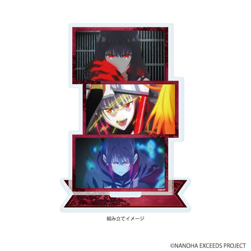 『魔法少女リリカルなのは EXCEEDS Gun Blaze Vengeance』アクリルスタンドプレート04/夜海トワ(場面写イラスト)