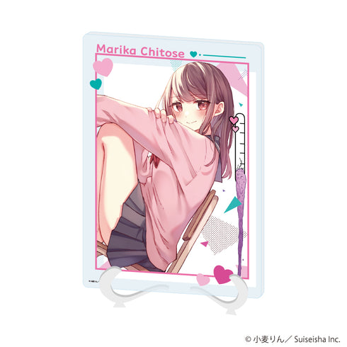 『茉莉花ちゃんの好感度はぶっ壊れている』アクリルアートボード(A5サイズ)01/千歳茉莉花(公式イラスト)
