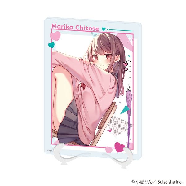 『茉莉花ちゃんの好感度はぶっ壊れている』アクリルアートボード(A5サイズ)01/千歳茉莉花(公式イラスト)