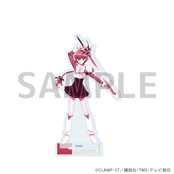 "Magic Knight Rayearth Acrylic Stand" 08/Hikaru Shido (Graph Art Sketch Illustration)