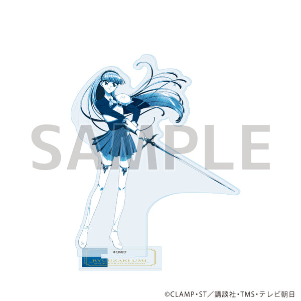 "Magic Knight Rayearth Acrylic Stand" 09/Umi Ryuzaki (Graph Art Sketch Illustration)