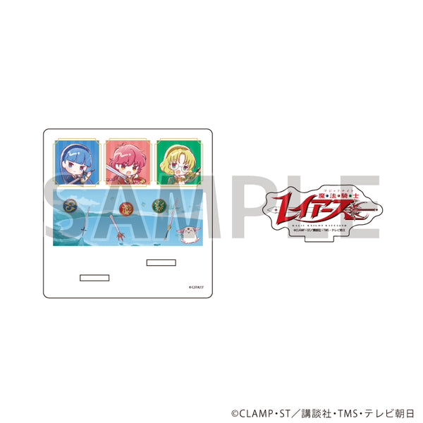 "Magic Knight Rayearth Acrylic Coaster Stand" 02/Pattern A (Graph Art Illustration)