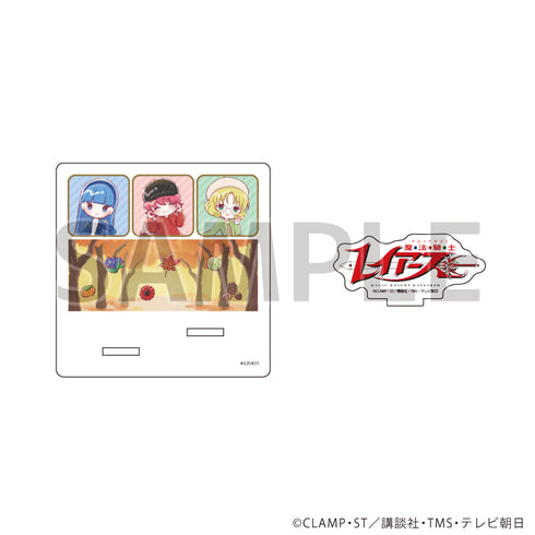 "Magic Knight Rayearth Acrylic Coaster Stand" 04/Pattern C (Graph Art Illustration)
