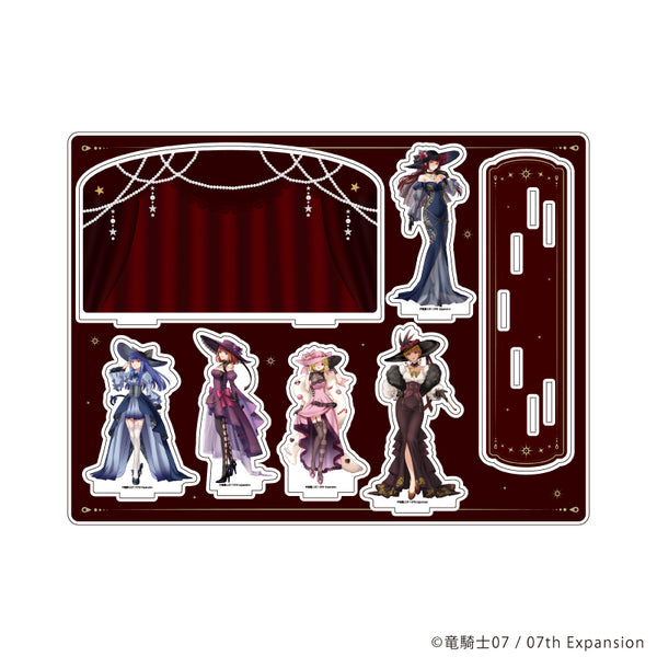 『うみねこのなく頃に』アクリルジオラマ04/集合デザインA(描き起こしイラスト)