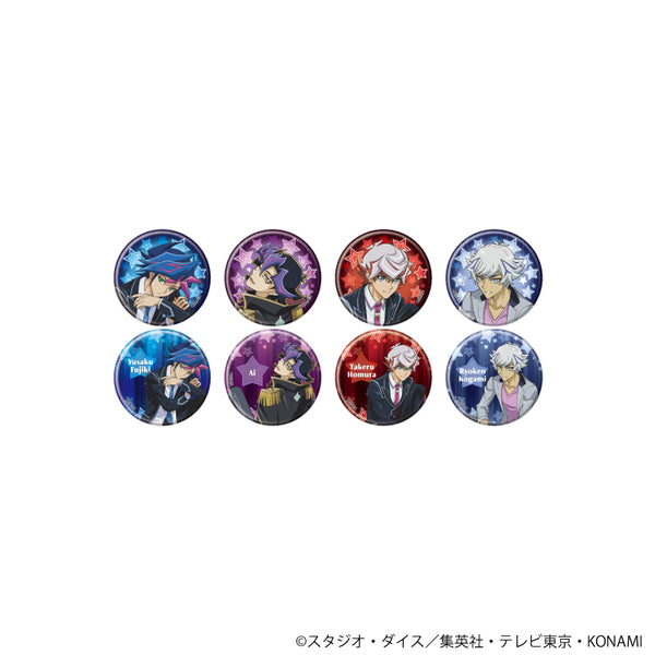 『遊☆戯☆王VRAINS』缶バッジ15/コンプリートセット(全8種)(描き下ろしイラスト)
