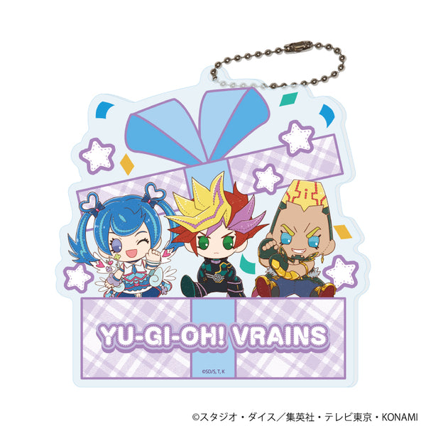 『遊☆戯☆王VRAINS』デカアクリルキーホルダー01/Playmaker&ブルーエンジェル&Go鬼塚(ぽてぬいアート)