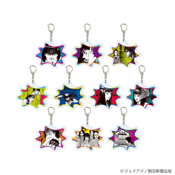 "Junji Ito" Acrylic Keychains 01 / Complete Set (All 10 Varieties)