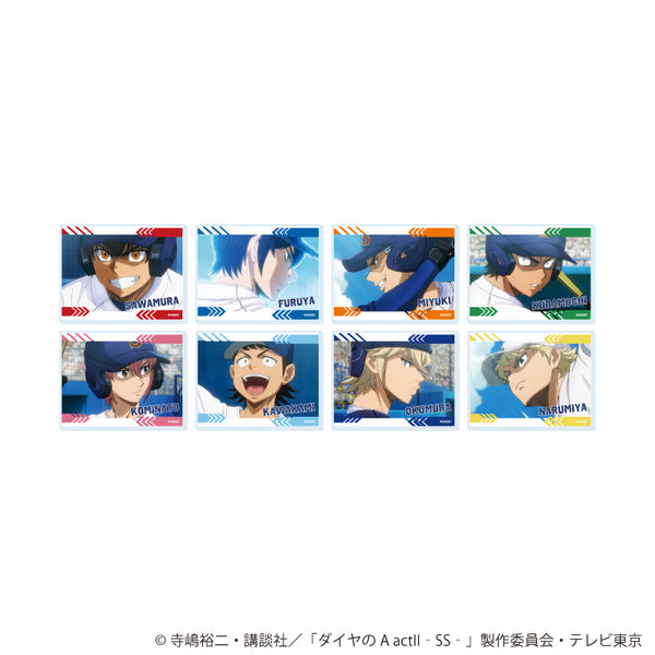『ダイヤのA actII -Second Season-』アクリルカード06/コンプリートセット(全8種)(場面写イラスト)