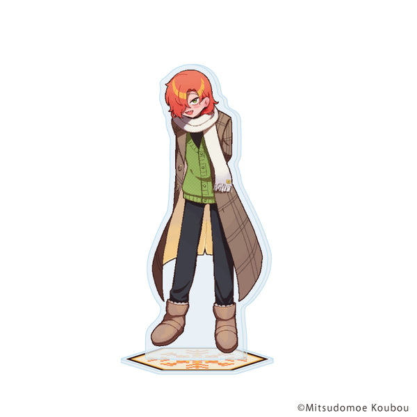 『氷点下30度の絶望』アクリルスタンド04/十二村 結(3年後) 冬服ver.(描き下ろしイラスト)