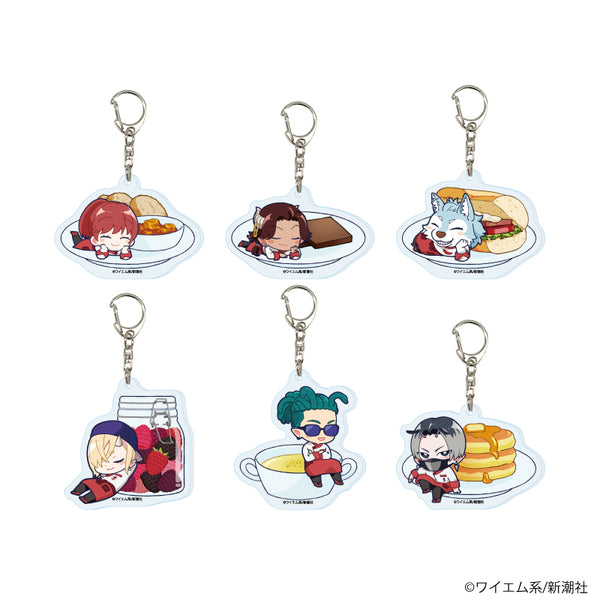 『魔王城の料理番 ~コワモテ魔族ばかりだけど、ホワイトな職場です~』アクリルキーホルダー01/コンプリートセット(全6種)(公式イラスト)