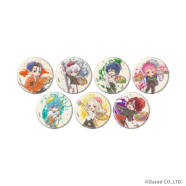 『カリスマ』缶バッジ07/芸術家ver. コンプリートセット(全7種)(グラフアートイラスト)