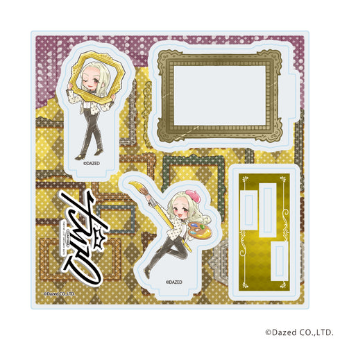 "Charisma" Acrylic Stand Plate 06 / Tera Art Version (Graph Art Illustration)