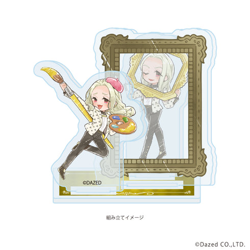 "Charisma" Acrylic Stand Plate 06 / Tera Art Version (Graph Art Illustration)