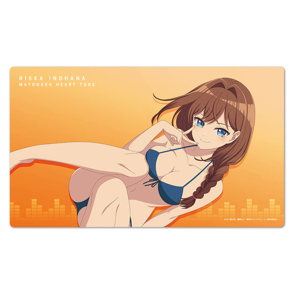 《午夜心之旋律》角色橡膠地墊 井之華六花 泳裝版