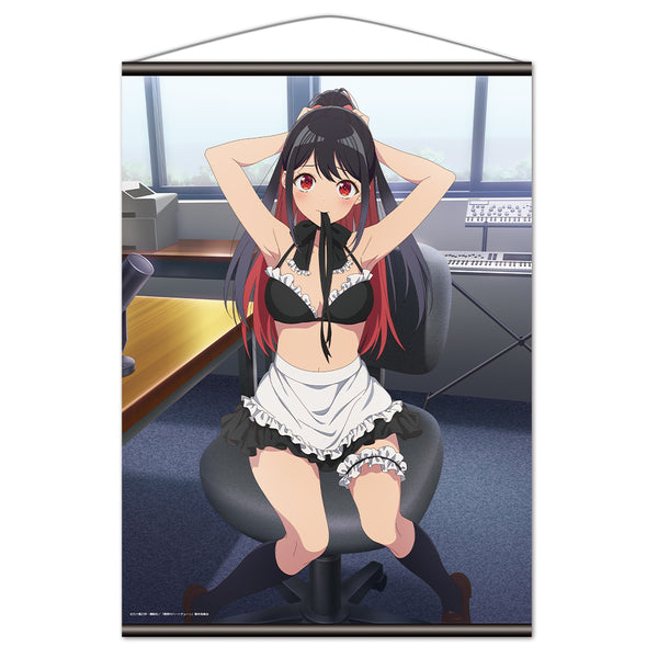 『真夜中ハートチューン』B2タペストリー 雨月しのぶ 水着ver.