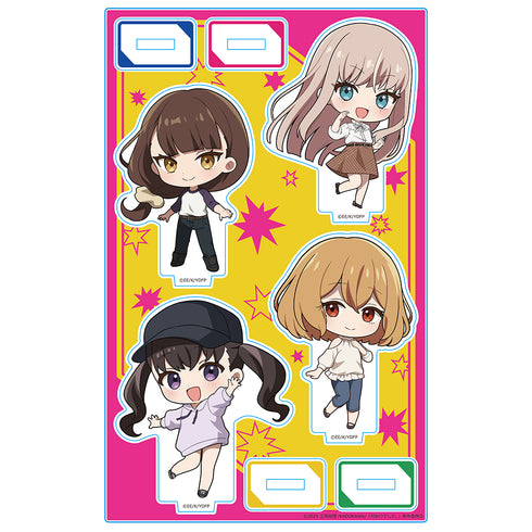 『対ありでした。~お嬢さまは格闘ゲームなんてしない~』アクリルキャラスタンド 綾&美緒&夕&珠樹 私服ver.