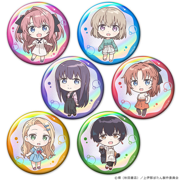『上伊那ぼたん、酔へる姿は百合の花』ぷにこれ!トレーディングホログラム缶バッジ (BOX)全6種