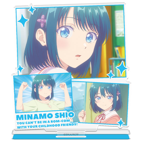"You Can't Have a Romantic Comedy with Your Childhood Friend" Acrylic Character Stand: Mizumo Shio (Scene Version)