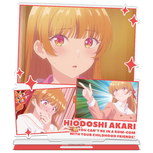 "You Can't Have a Romantic Comedy with Your Childhood Friend" Acrylic Character Stand: Akari Hiwa - Scene Shot Ver.