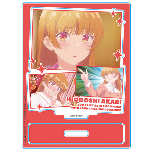 "You Can't Have a Romantic Comedy with Your Childhood Friend" Acrylic Character Stand: Akari Hiwa - Scene Shot Ver.