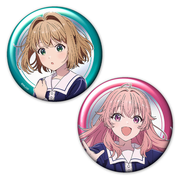 "I Want to Be in Love Until You Die" Metallic Pin Set (2-Piece) Sheena & Mimi